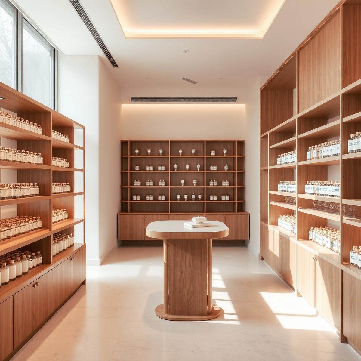 Intérieur d'une parfumerie partenaire